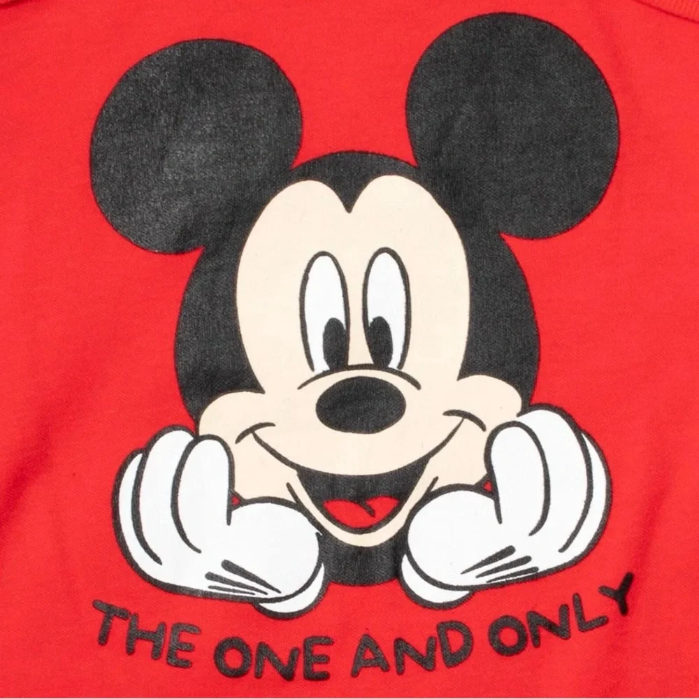 Disney Mickey Mouse Bodysuit Set -‎ Black, Red, and Gray